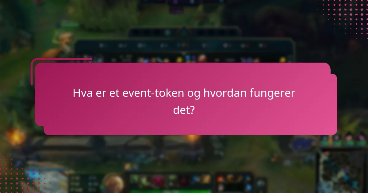Hva er alternativene for å fornye utløpte event-tokens?