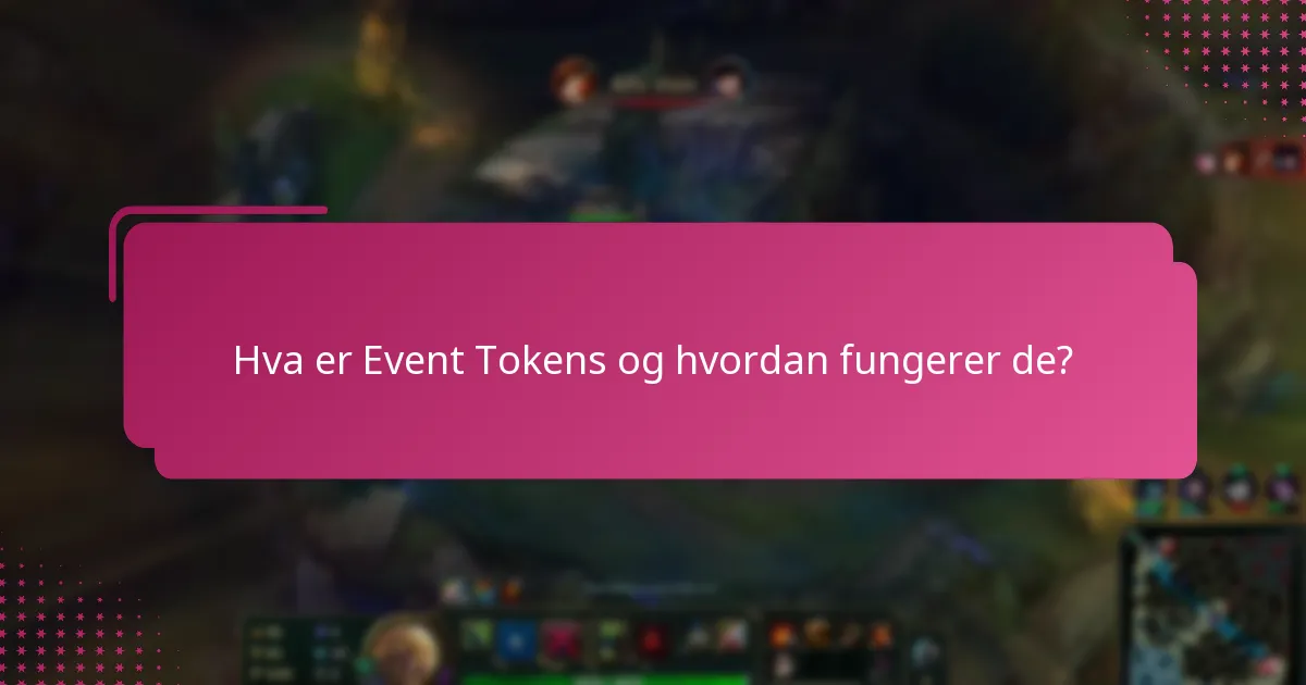 Hvordan kan jeg innløse event-tokens for belønninger?
