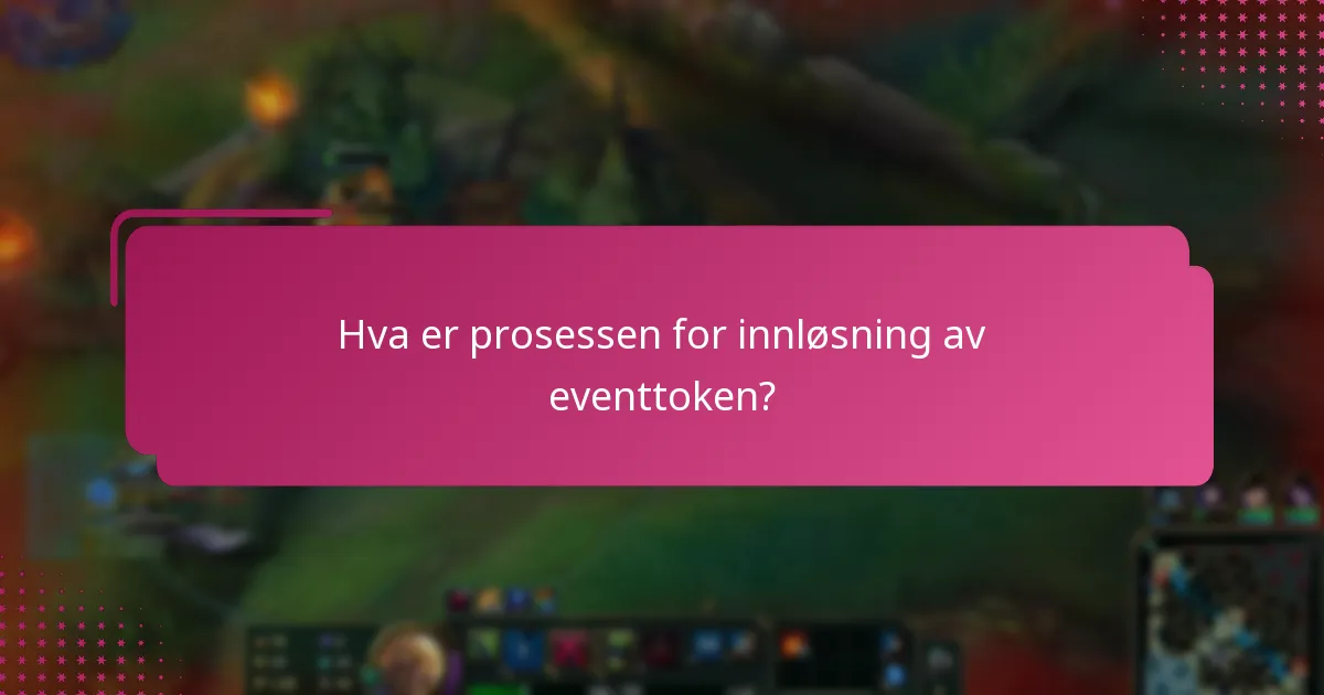 Hvordan innløse eventtokens trinn for trinn?
