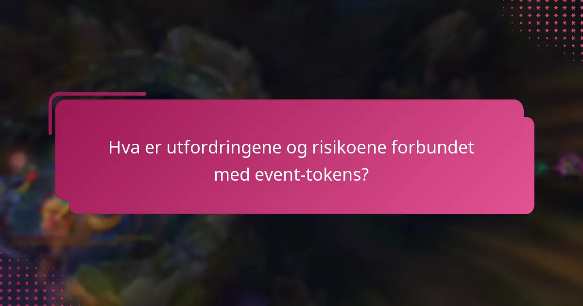 Hvordan påvirker fellesskapsfavoritter populariteten til event-tokens?