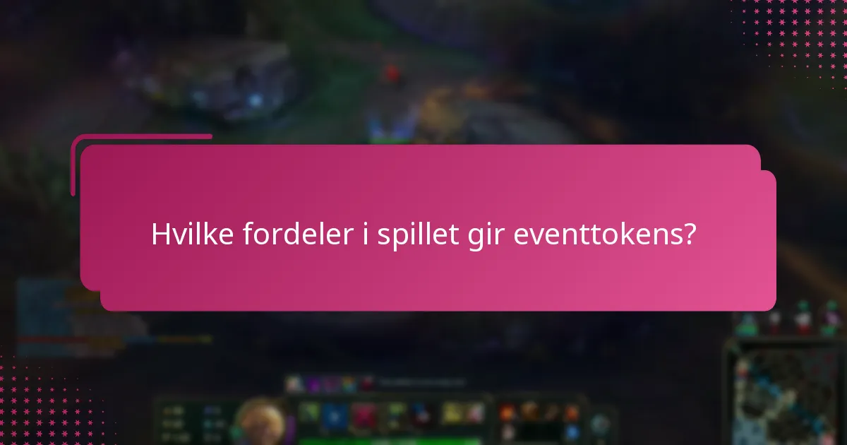 Hva er de tidsbegrensede tilbudene knyttet til eventtokens?