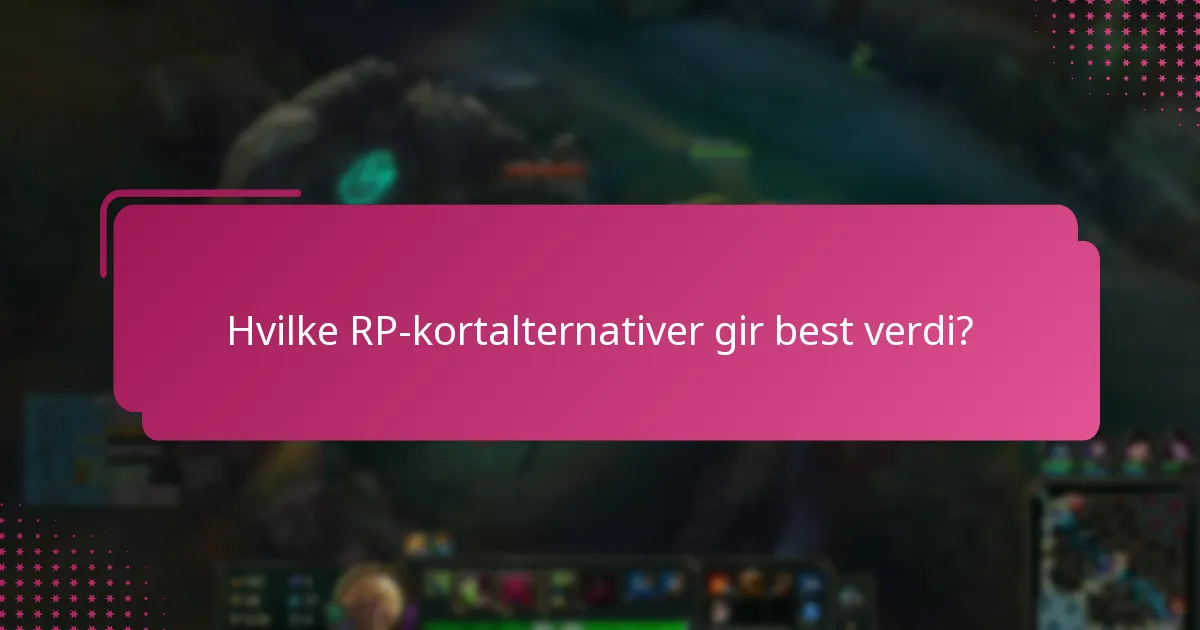 Hvordan maksimere fordelene med RP-kort?