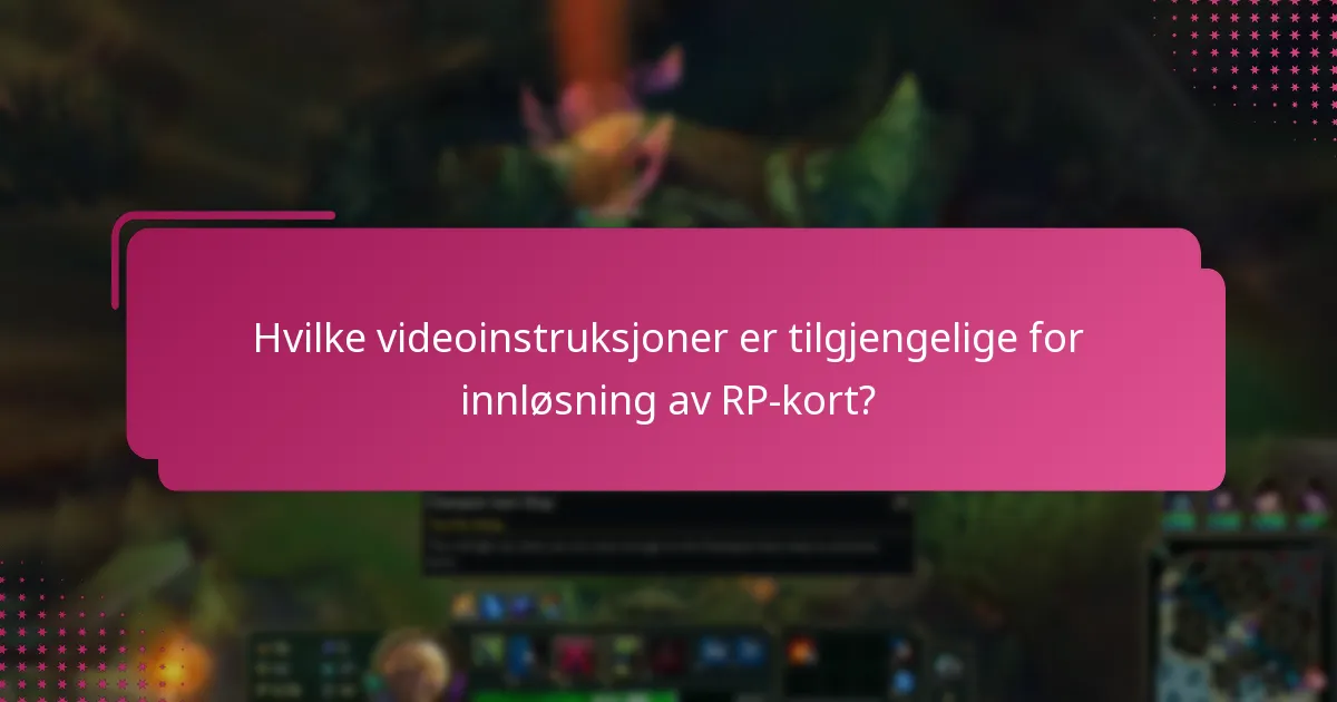 Hvilke alternativer finnes til RP-kort?