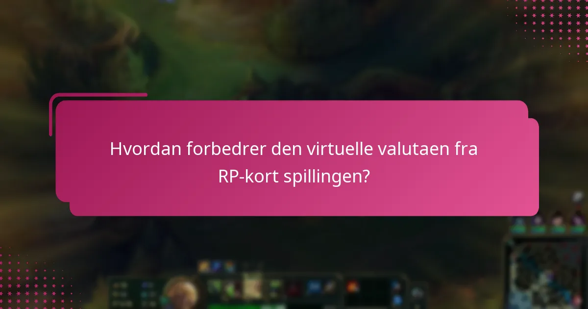 Hva er de nåværende kampanjene for RP-kort?